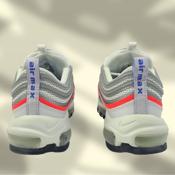 WMNS AIR MAX 97 ESS WHITE/RACER BLUE FLASH CRIMSON - Picture 6 of 8